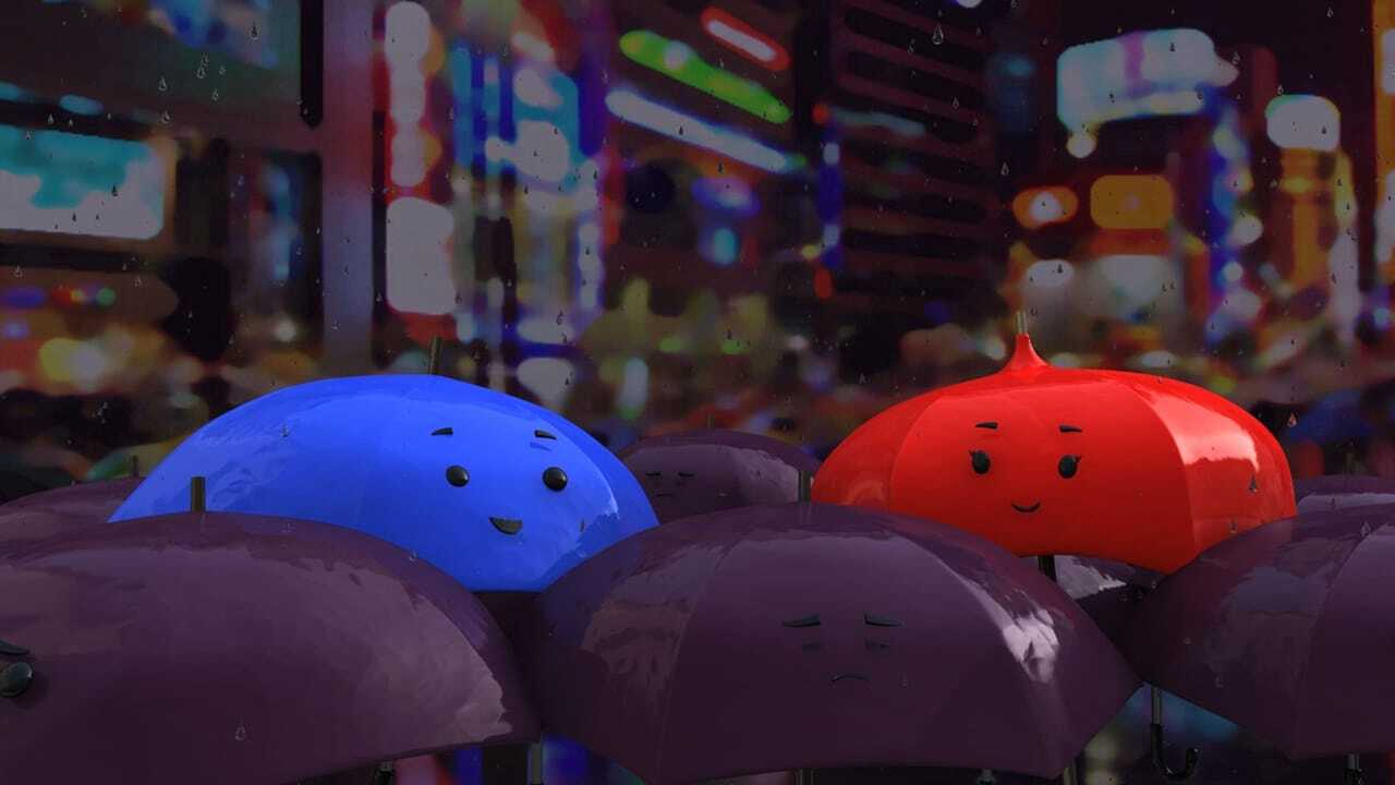 O Guarda-Chuva Azul 0