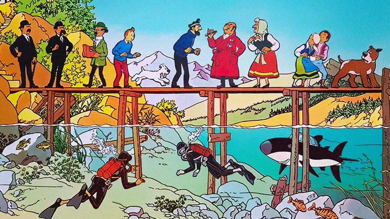 Tintin and the Lake of Sharks 0